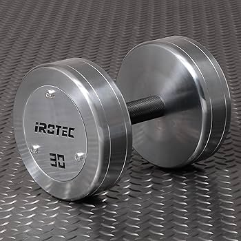 IROTEC クロム ダンベル 8KG x 2個セット ハードクロームジムダンベル12kg / IROTEC（アイロテック）